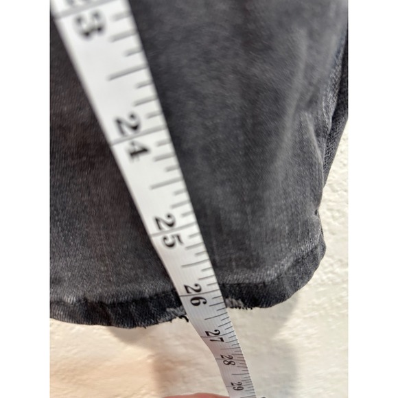 Pistola Women Gray Wash Denim Skinny Jeans Raw Hem Distressed Size 29 - Picture 6 of 10